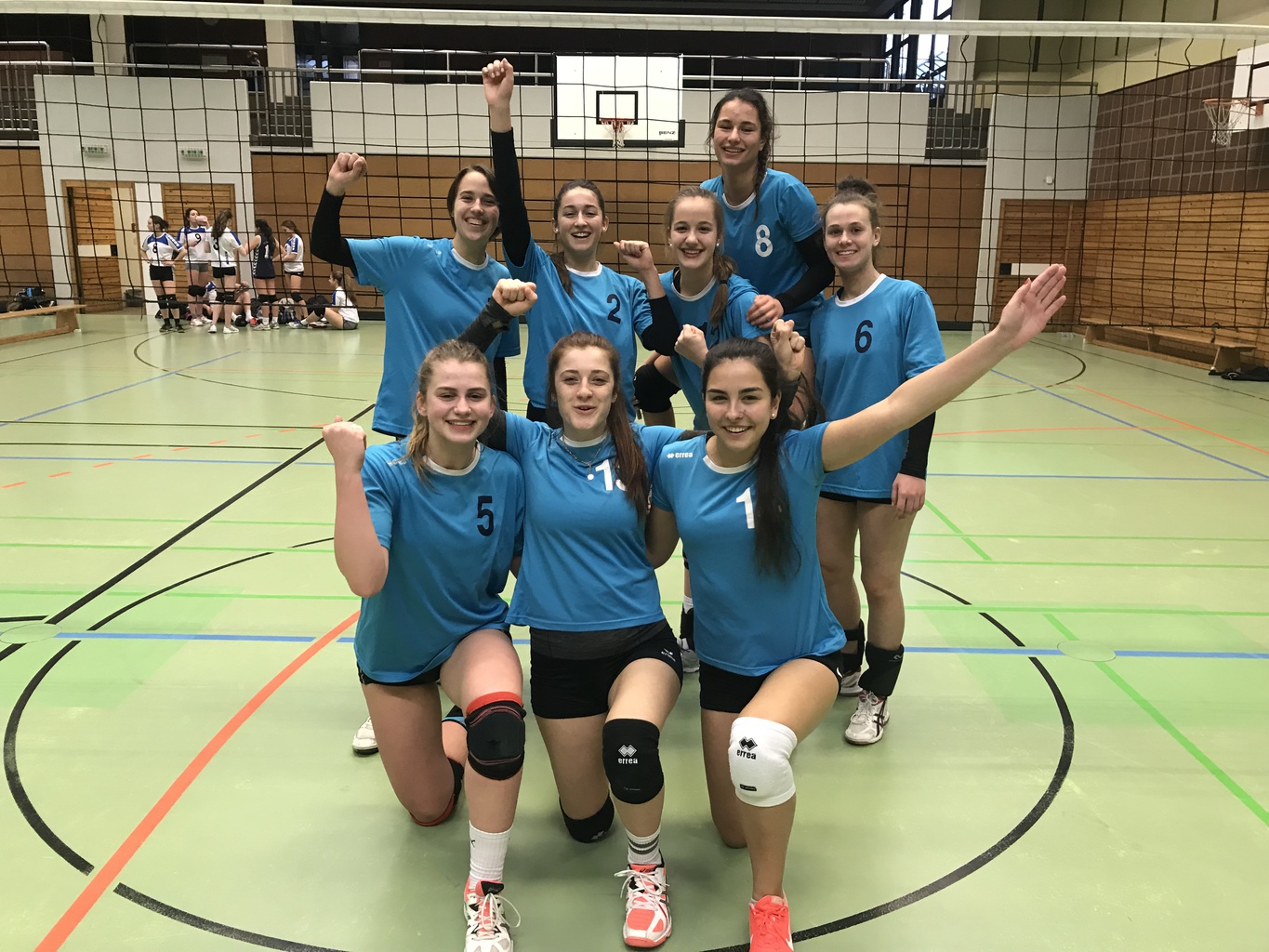 WK1 Mädchen Volleyball RP Sieger