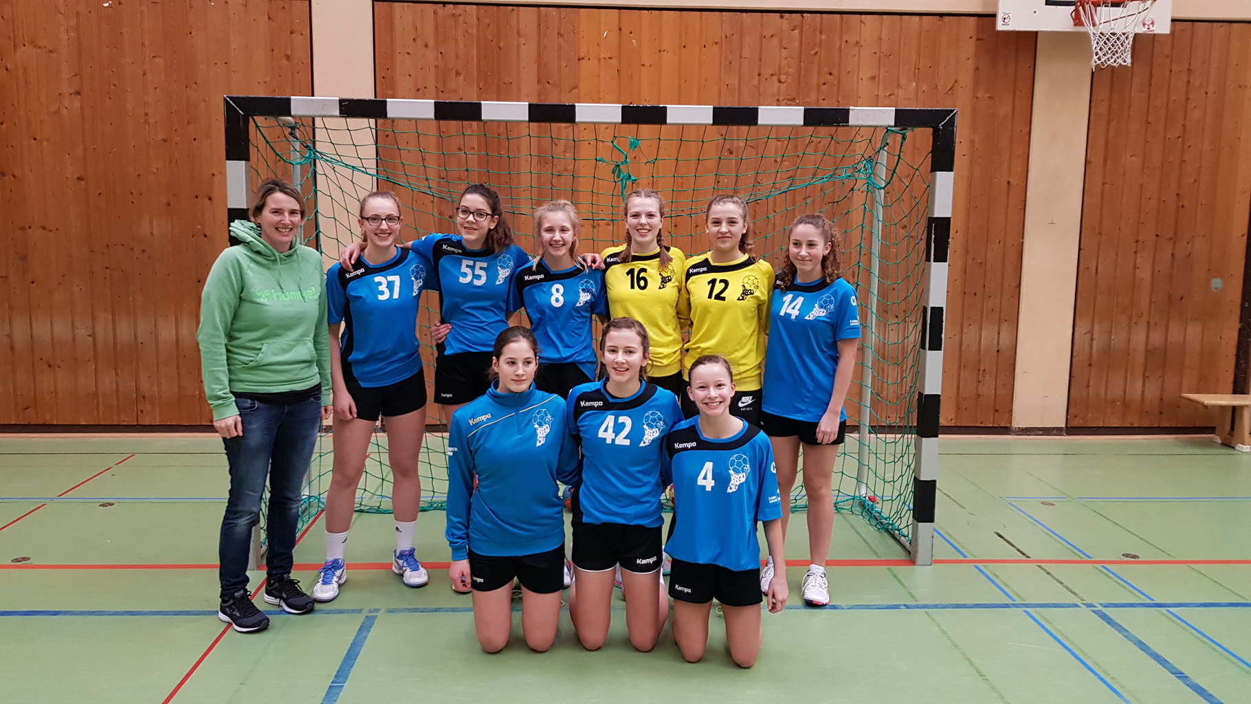 WK2 Mädchen Handball RP Sieger