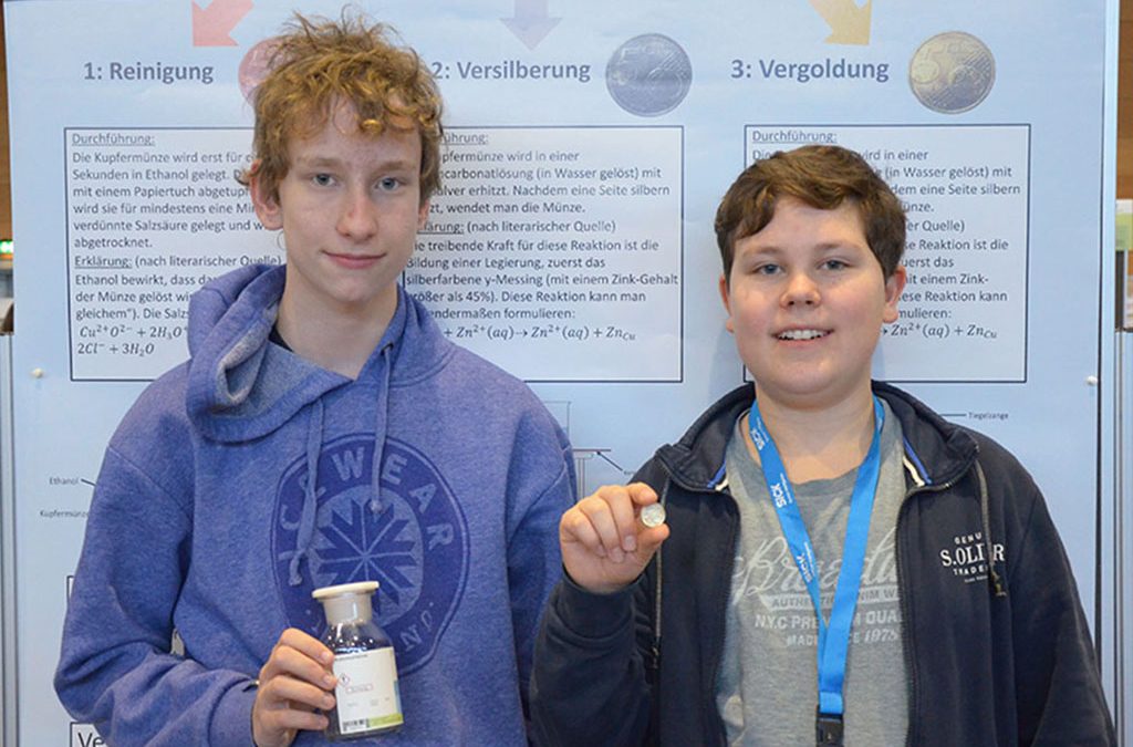 1. und 3. Platz beim Jugend forscht-Regionalwettbewerb